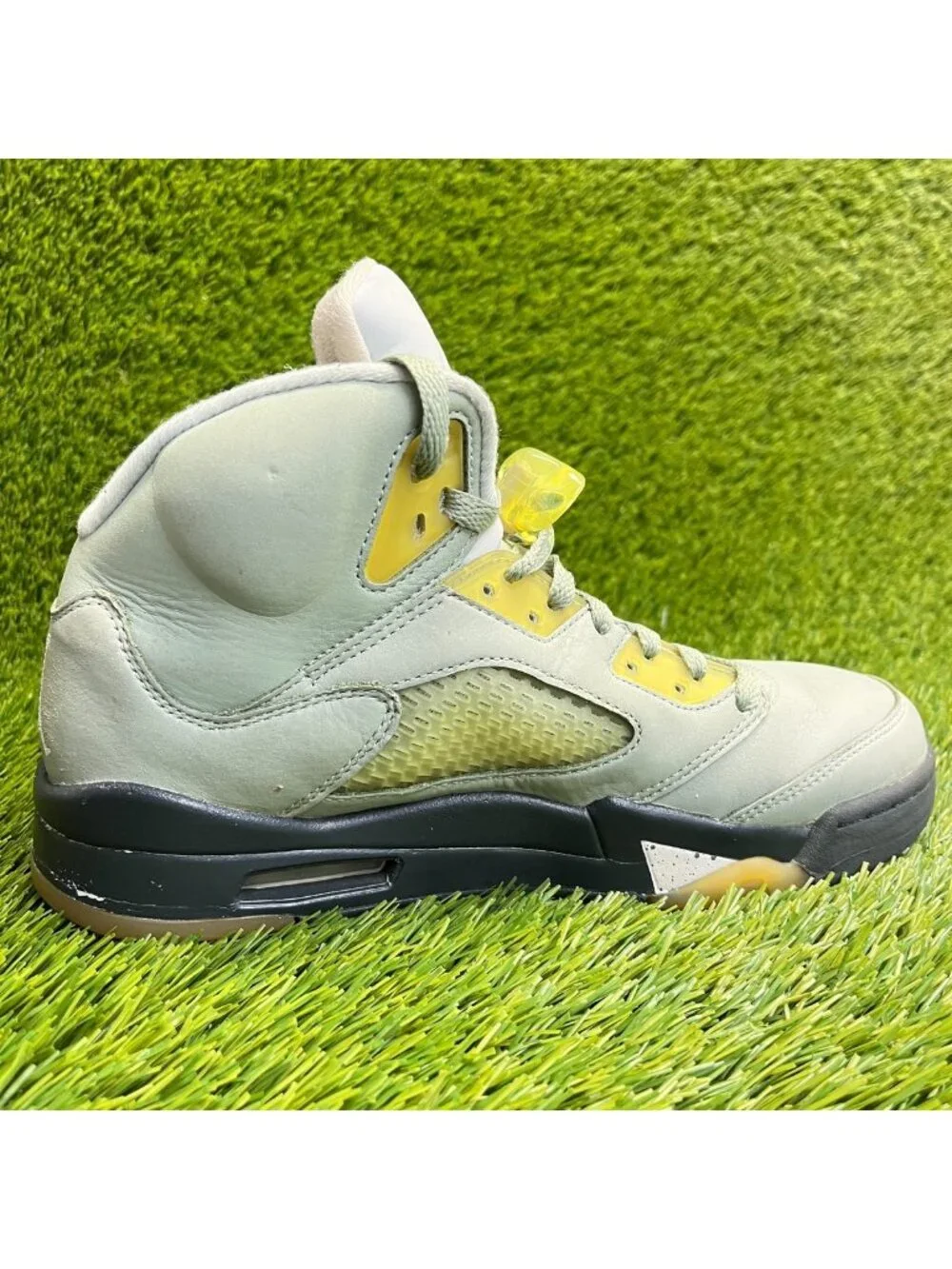 Nike Air Jordan 5 Retro Jade Horizon Mens Size 7 Green Basketball Shoes Sneakers